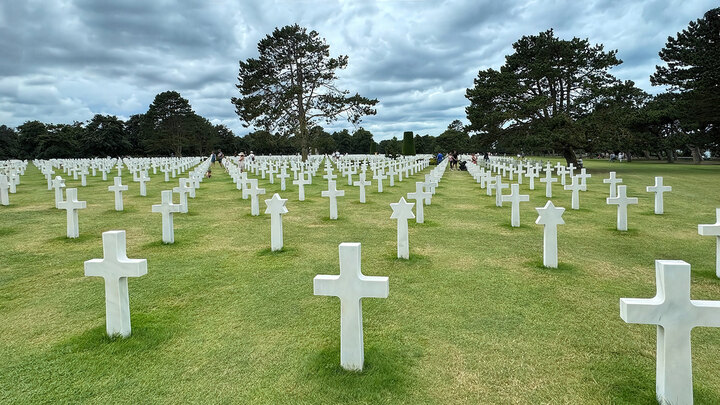 Normandië ( Omaha Beach - Battery of Longues Sur Mer - Pointe de Hoc - St Mere Eglise - Arromanches - Gold Beach - Asnelles - Courseulles sur mer - Juno Beach, Oistreham Sword Beach